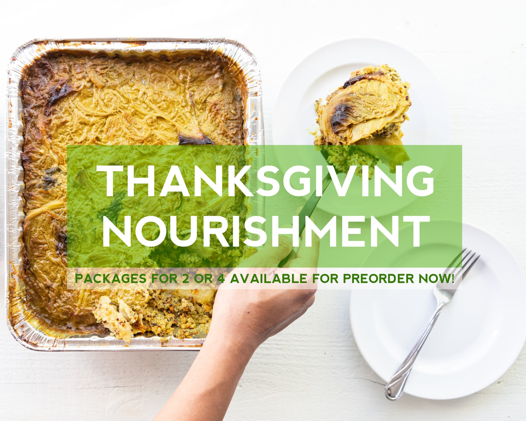 Our Thanksgiving Menu is live - preorder now for delivery November 23rd or 24th!