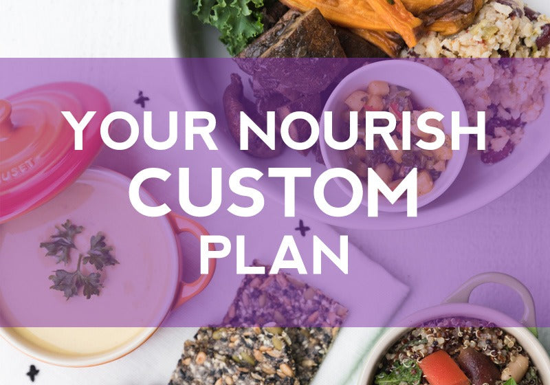 Custom Meal Plans make everything easier!