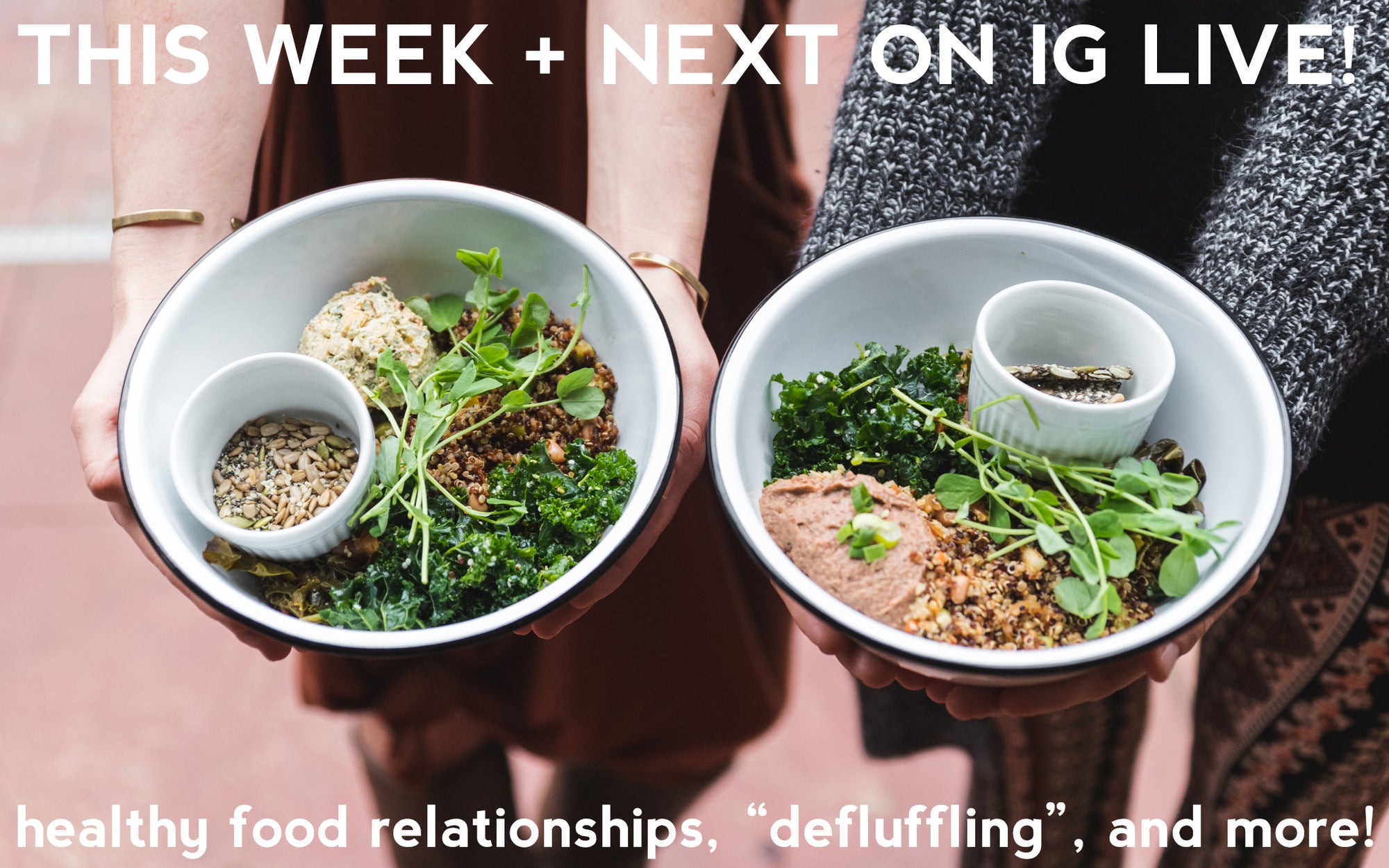 Healing our relationships with food through veganism, some smart advice on Summer Defluffing, and more - this week on Instagram!
