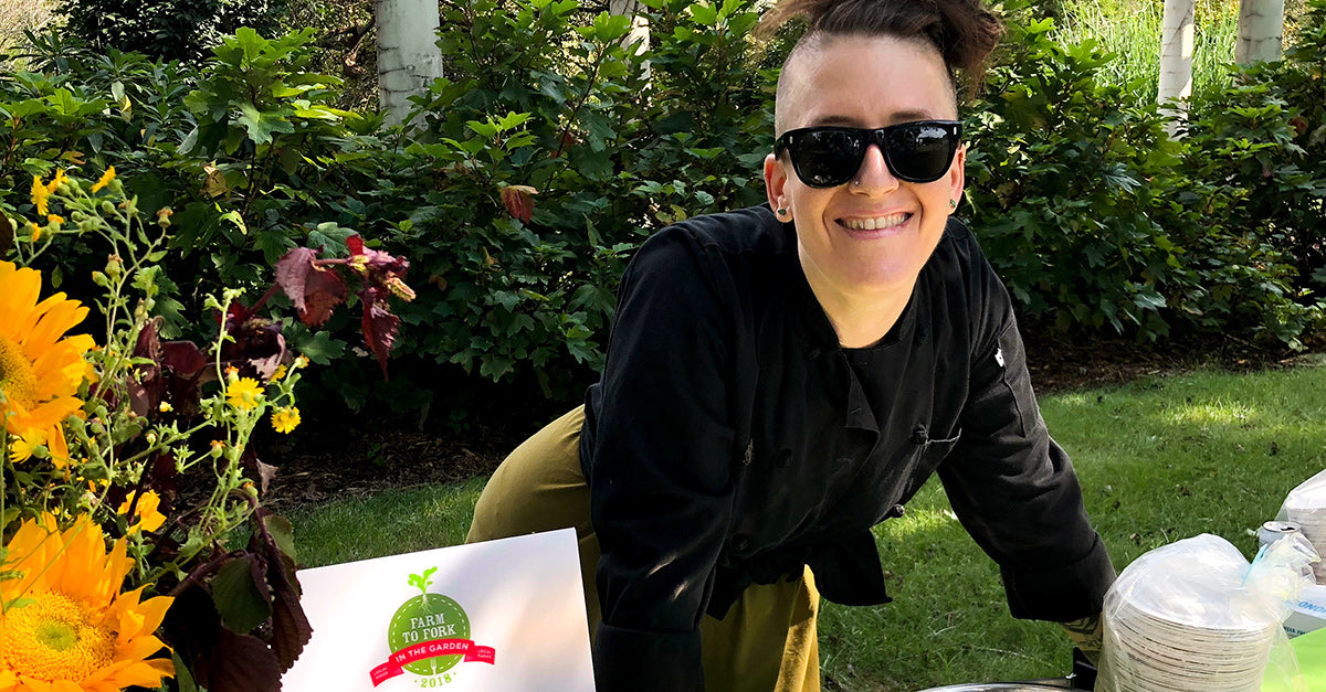 PCG Spotlights Chef Julia this month. Read all about her and their upcoming Farm To Fork Picnic in the Garden Event!