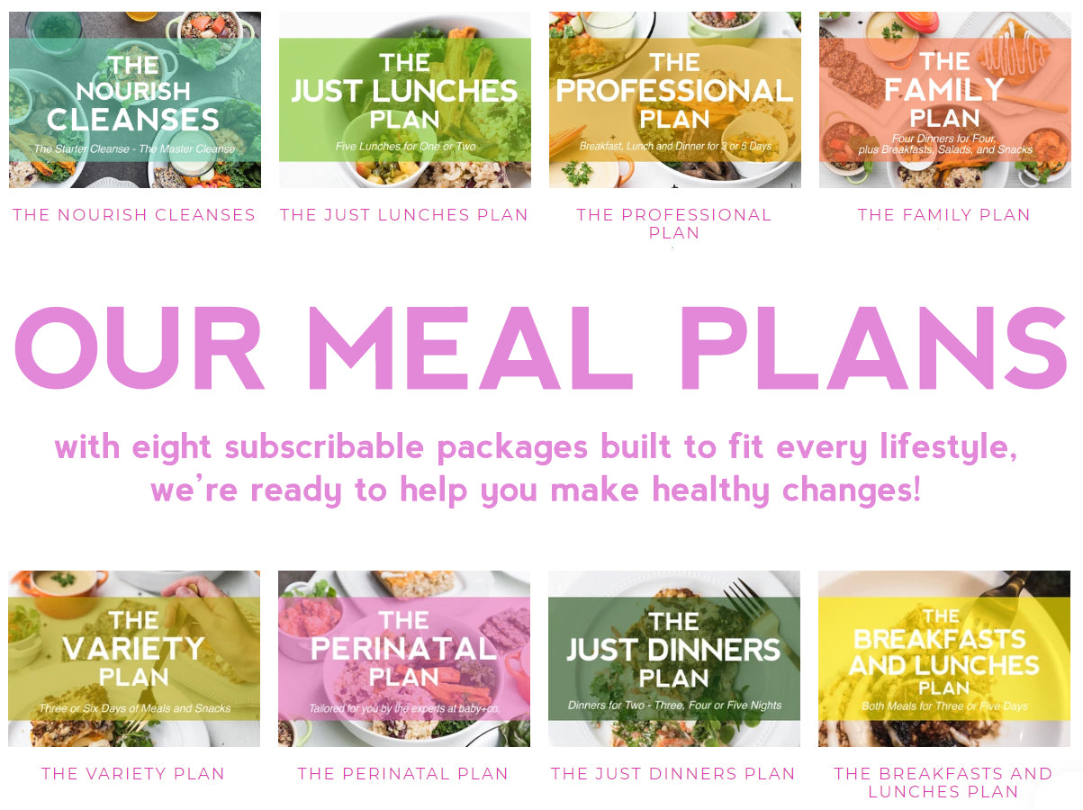 Meal Plans to Fit Your Every Need!